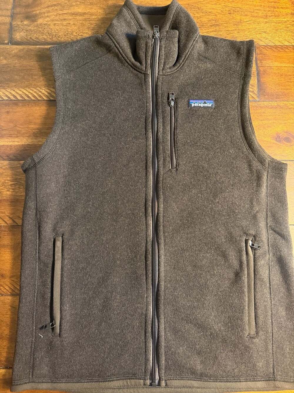 Patagonia Womens Better Sweater Fleece Vest - Brown - small